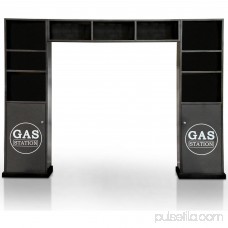 Furniture of America Valero Gas Station 3-Piece Shelves 556674628